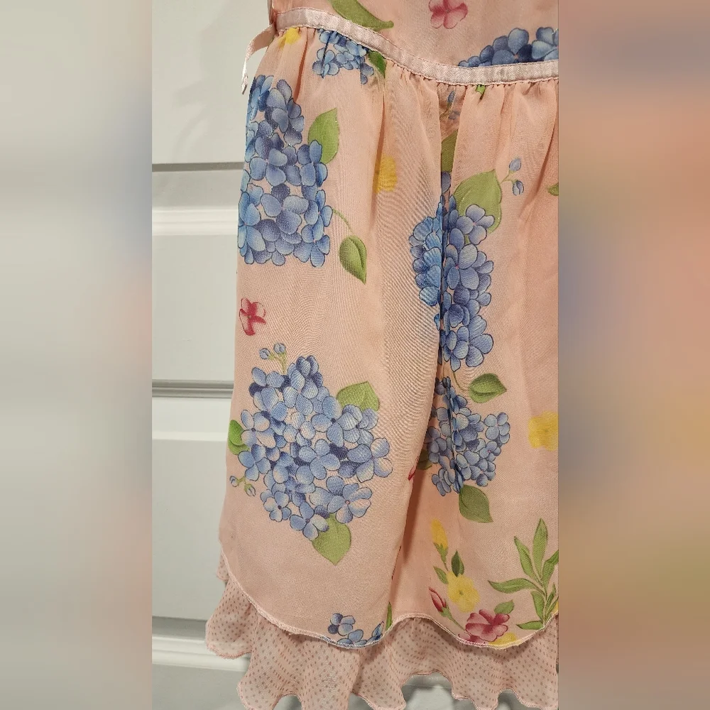 The Children's Place Pink Ruffled Tiered Y2K Sundress - Picture 2 of 7